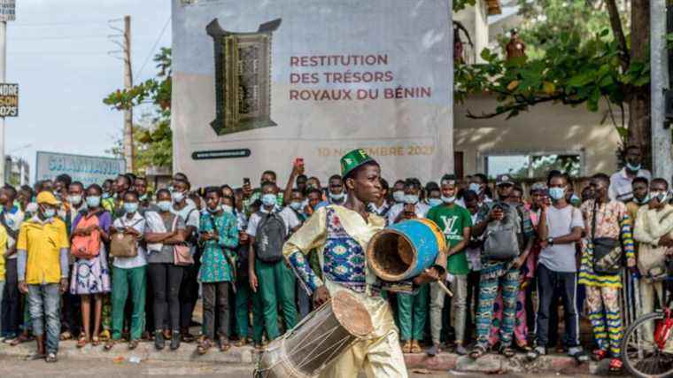 the emotion of the population in Cotonou