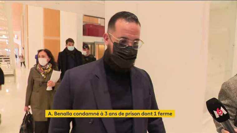 the former Elysee mission manager sentenced to three years in prison, one of which is closed