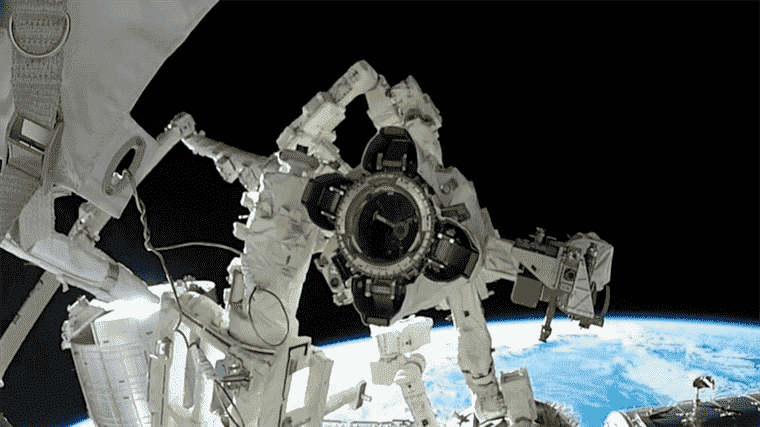 the great fear of the seven astronauts aboard the ISS