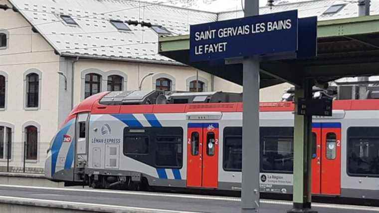 the modernization of the SNCF line of the Arve valley on the rails