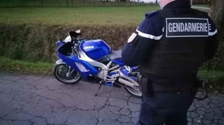 the motorcyclist flashed at 170 km / h, instead of the 80 authorized