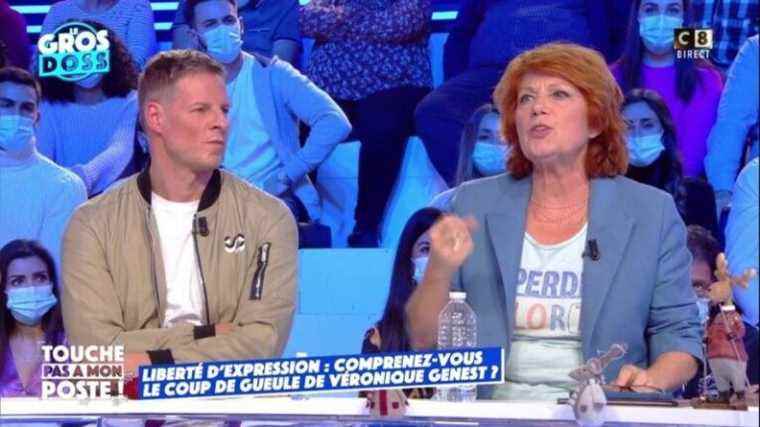 very recovered, Matthieu Delormeau massacre Véronique Genest live in TPMP