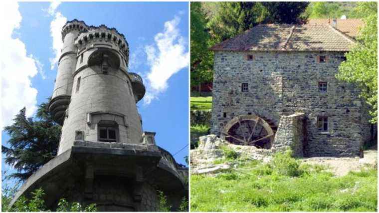 159,000 euros for the Jalousie Tower and the Leyret water mill