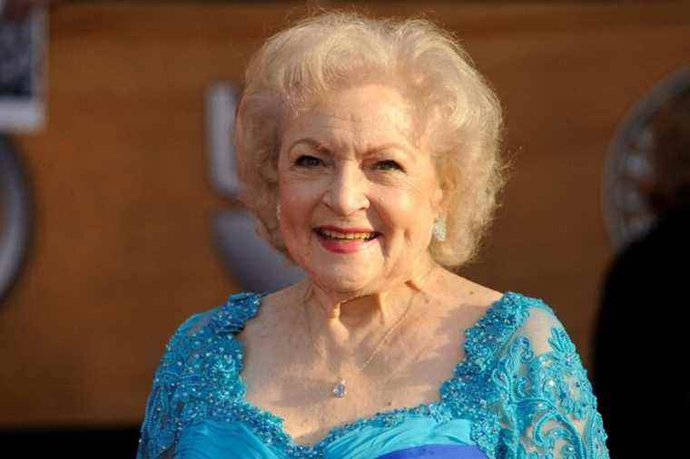 1922-2021 |  American actress Betty White is no longer