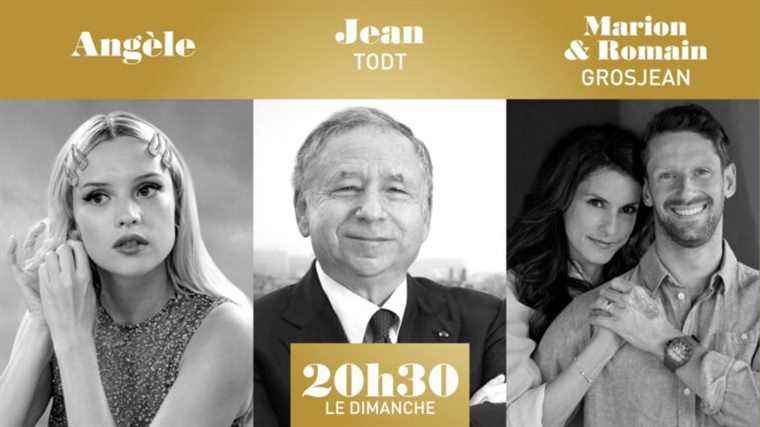 “8:30 p.m. on Sunday” with Angèle, Jean Todt, Marion and Romain Grosjean – France 2 – December 12, 2021