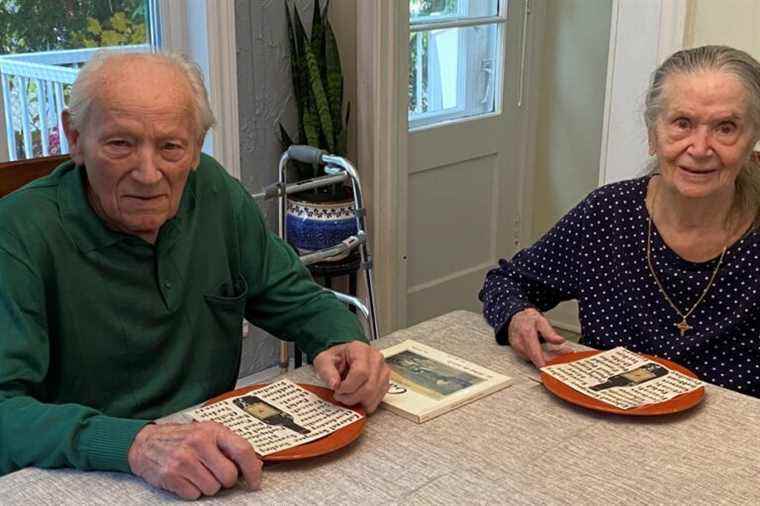 A 75th Christmas together for a couple of centenarians