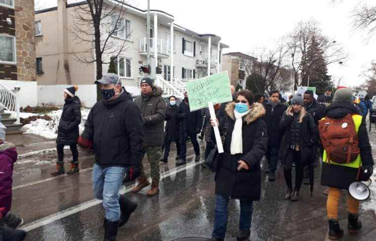 A march to end the violence in Anjou