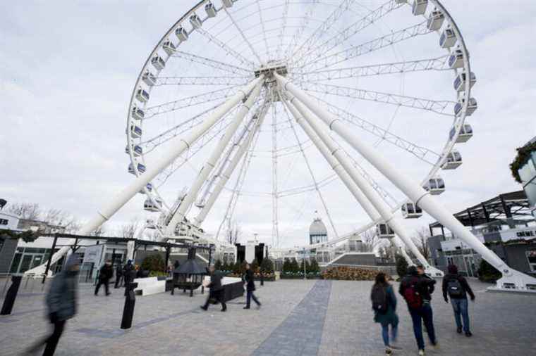 Accident at La Grande Roue de Montréal |  A seriously injured worker