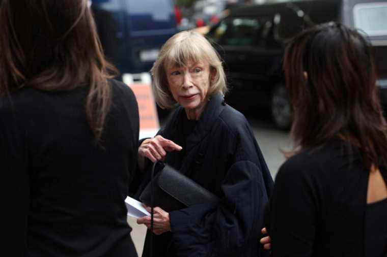 American author and journalist Joan Didion dies at 87