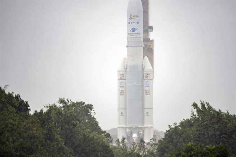 Ariane 5 and the Webb Space Telescope are on the firing point