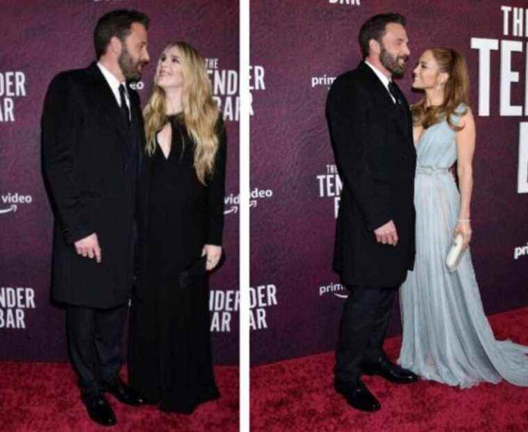 Ben Affleck close to a pretty blonde under the eyes of Jennifer Lopez … It’s not going to happen like that!