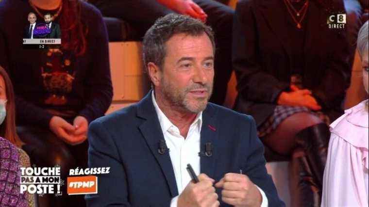 Bernard Montiel balances on a former wife of Johnny Hallyday!