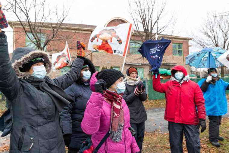 Strike in childcare centers |  Agreement in principle between Québec and the CSN