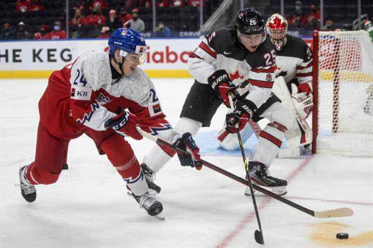 Canada’s opener at the World Junior Championship |  Power and Canada too powerful