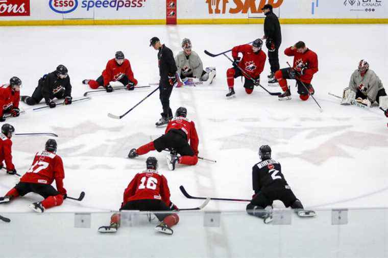 Canadian Junior Team |  The selection camp began on Thursday