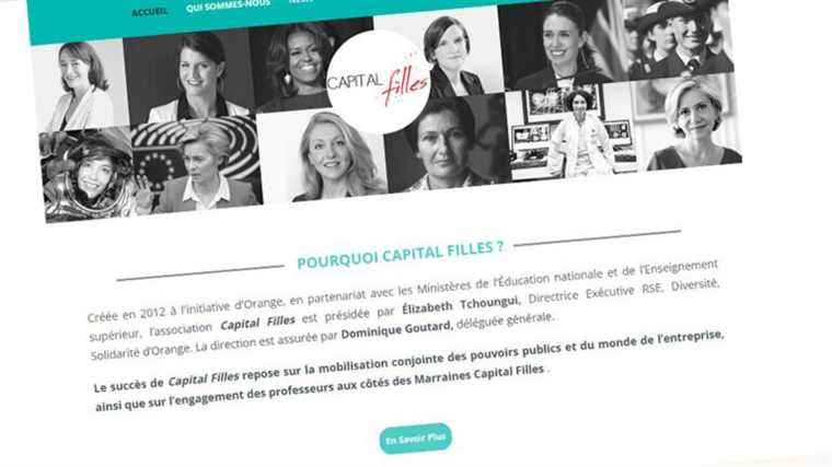 Capital filles, the association which offers godmothers to young girls in need of guidance