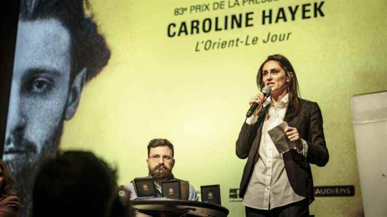 Caroline Hayek: 2021 Albert-Londres Prize