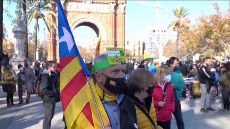 Catalans demonstrate to protect their language