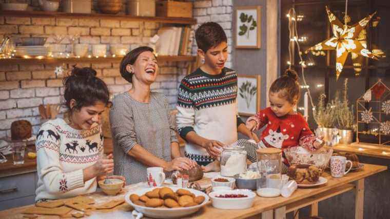 Charlotte, Julie and Agnès’ family Christmas culinary competition