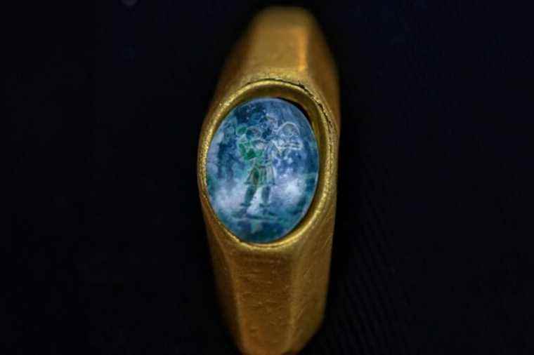 Christian ring from the Roman Empire unveiled in Israel