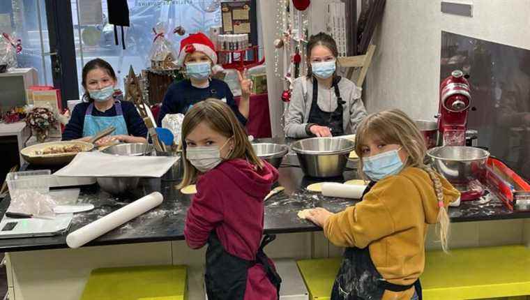 Christmas Biscuits and CupCakes, live from “Come and Cook” Workshop and school of Goumandise in Valence