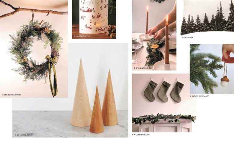 Christmas decorations, or how to garland from the cellar to the attic