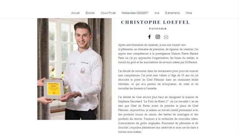 Christophe Loeffel, Pastry Chef of the Year 2021 Switzerland