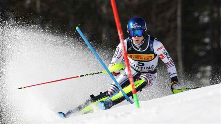 Clément Noël dominates the first round of the Val d’Isère slalom, Alexis Pinturault eliminated