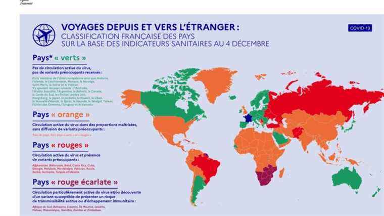 Covid-19 test negative, vaccination, isolation … Discover the new rules for entering France according to the countries of arrival