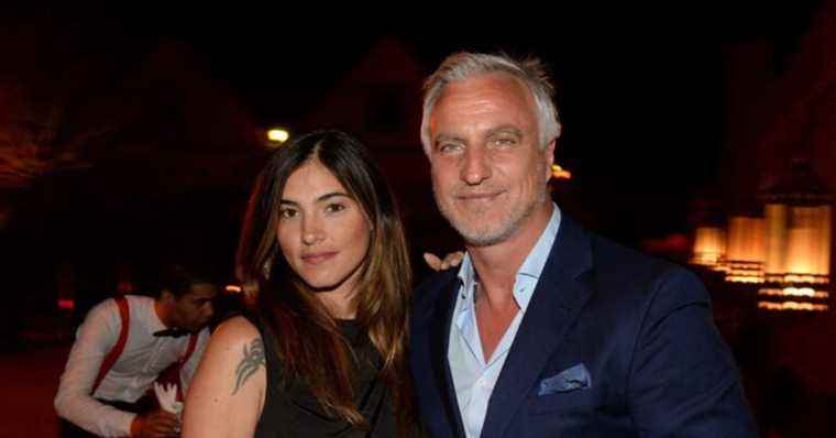 David Ginola in love: tender kiss at the wheel with his beautiful Maëva, 22 years younger