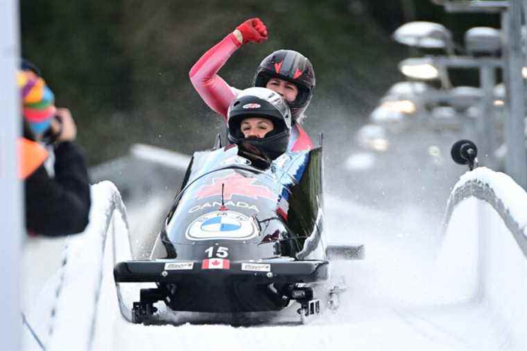 De Bruin and Bujnowski take bronze in two-man bobsleigh