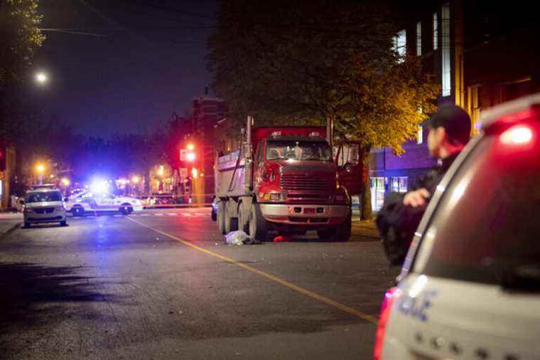 Death of Normand Chatelois |  A ghost bike installed in Villeray