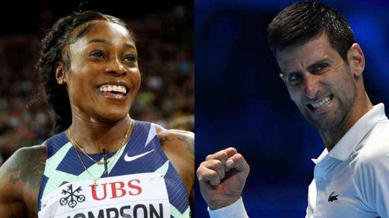 Elaine Thompson-Herah and Novak Djokovic named “Champions of champions” of the 2021 world by “L’Équipe”