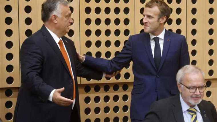 Emmanuel Macron meets Hungarian Prime Minister Viktor Orban on Monday