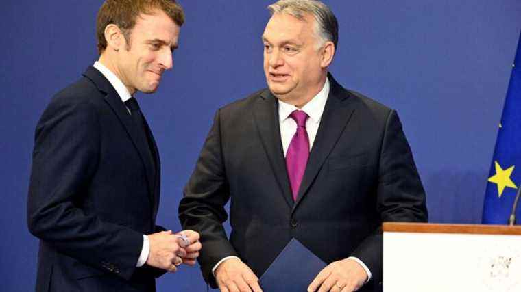 Emmanuel Macron visits ultra-conservative Viktor Orban