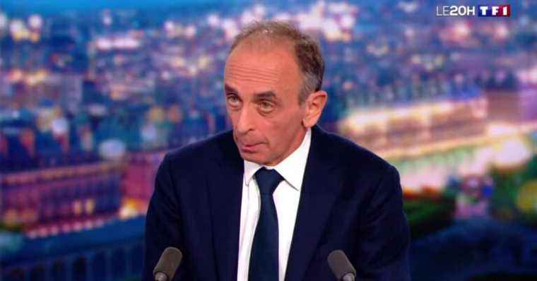 Eric Zemmour annoyed during the 8 p.m. newspaper of TF1: he cuts off Gilles Bouleau