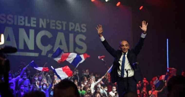 Eric Zemmour candidate: he displays his new look for his meeting under pressure