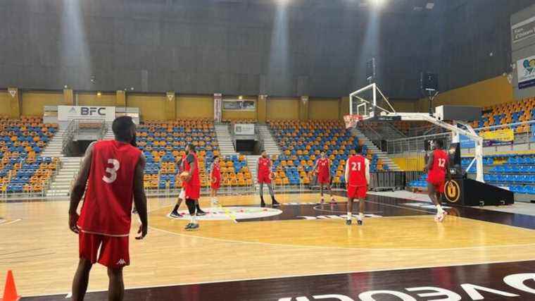 Final training before the last match of the year for the OLB, against Bourg-en-Bresse