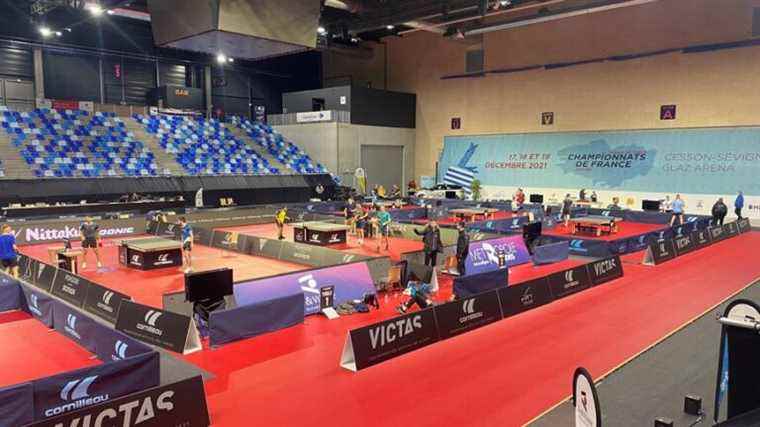 France of table tennis met at the Glaz Arena