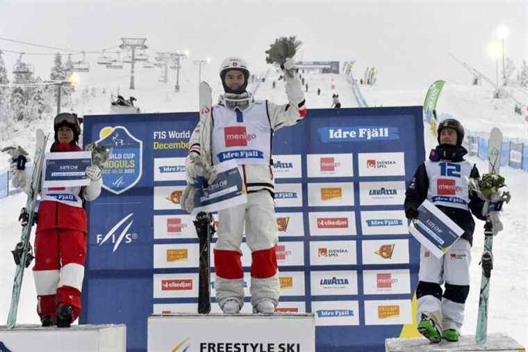 Freestyle skiing |  Mikaël Kingsbury triumphs over Idre Fjäll