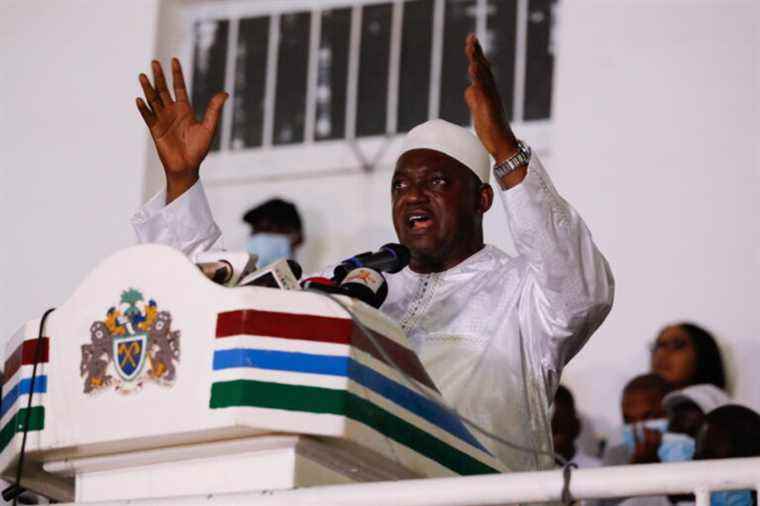 Gambia |  The victory of the outgoing president contested by his opponents