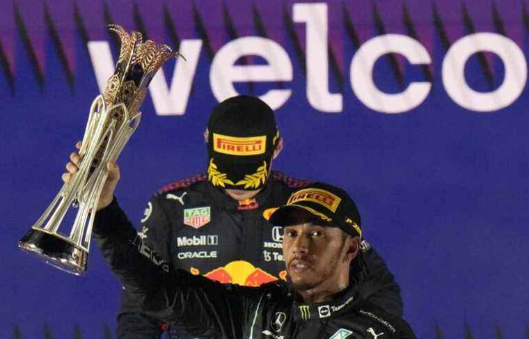 Hamilton wins controversial Saudi Arabian Grand Prix ahead of Verstappen