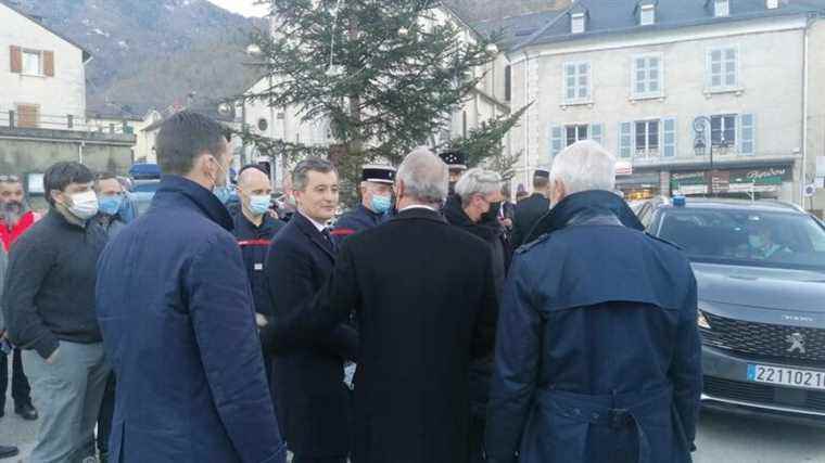 IN IMAGES – In Laruns, Gérald Darmanin promises to help finance the work after the floods