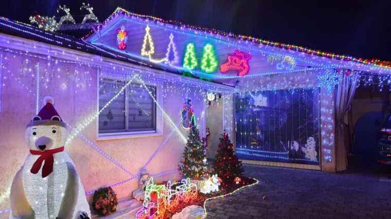 In Guilherand-Granges, the magic of Christmas lights up Anne-Marie and Patrick’s house