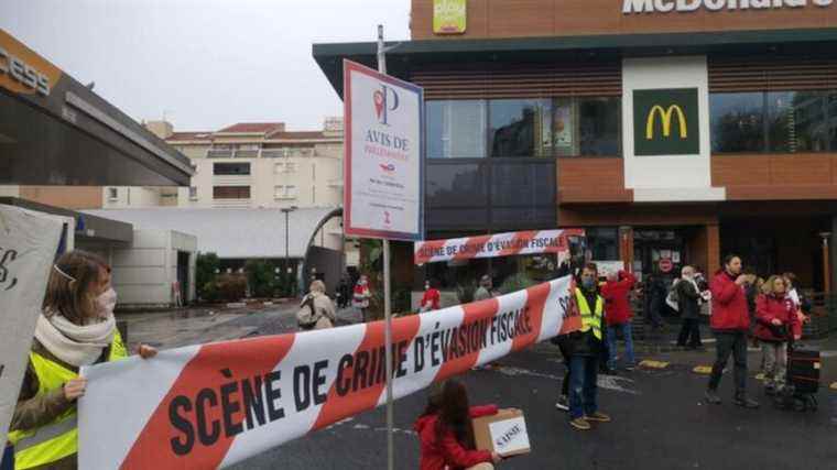 In Marseille, Attac attacks Total and Mac Donald’s accused of tax evasion