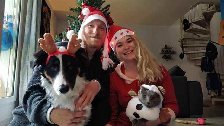 In Montpellier, a couple welcomes a student for Christmas