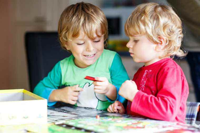 Introduce toddlers to board games