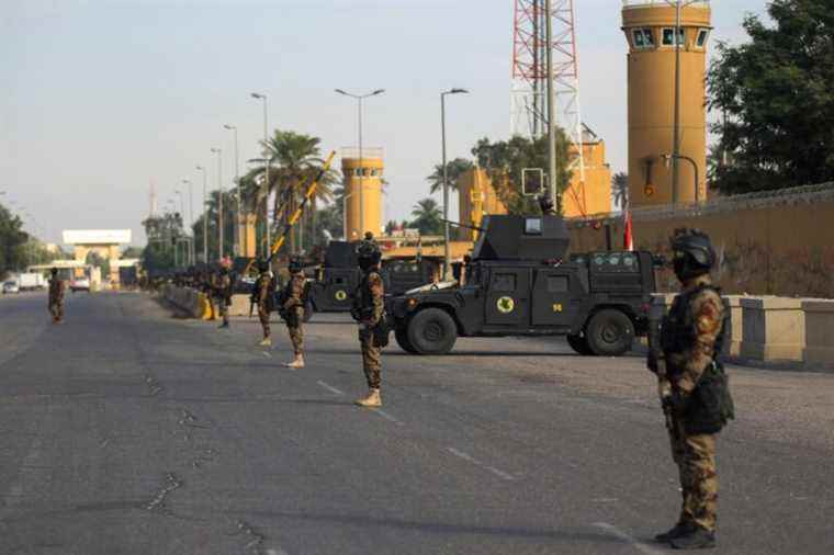 Iraq |  Two rockets fired near the American embassy