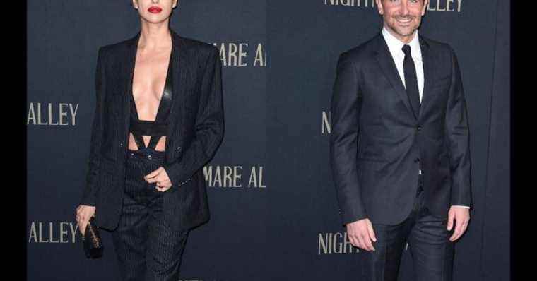 Irina Shayk and Bradley Cooper reunited on the red carpet: the top sexier than ever against her ex