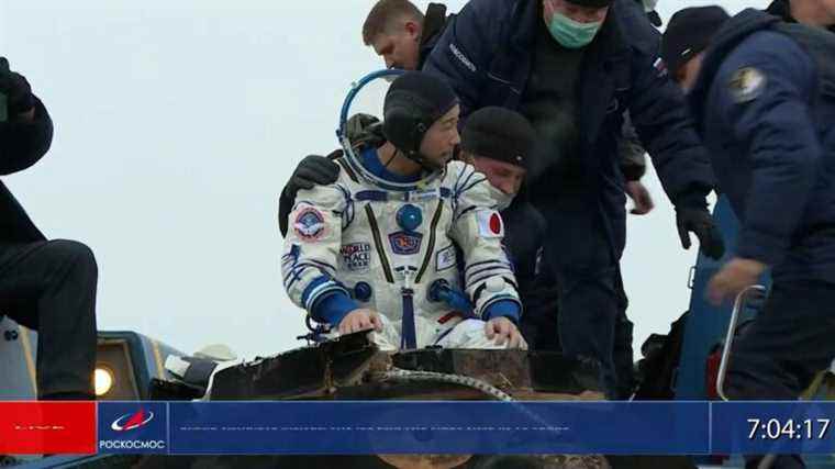 Japanese billionaire returns to Earth after 12 days aboard the ISS